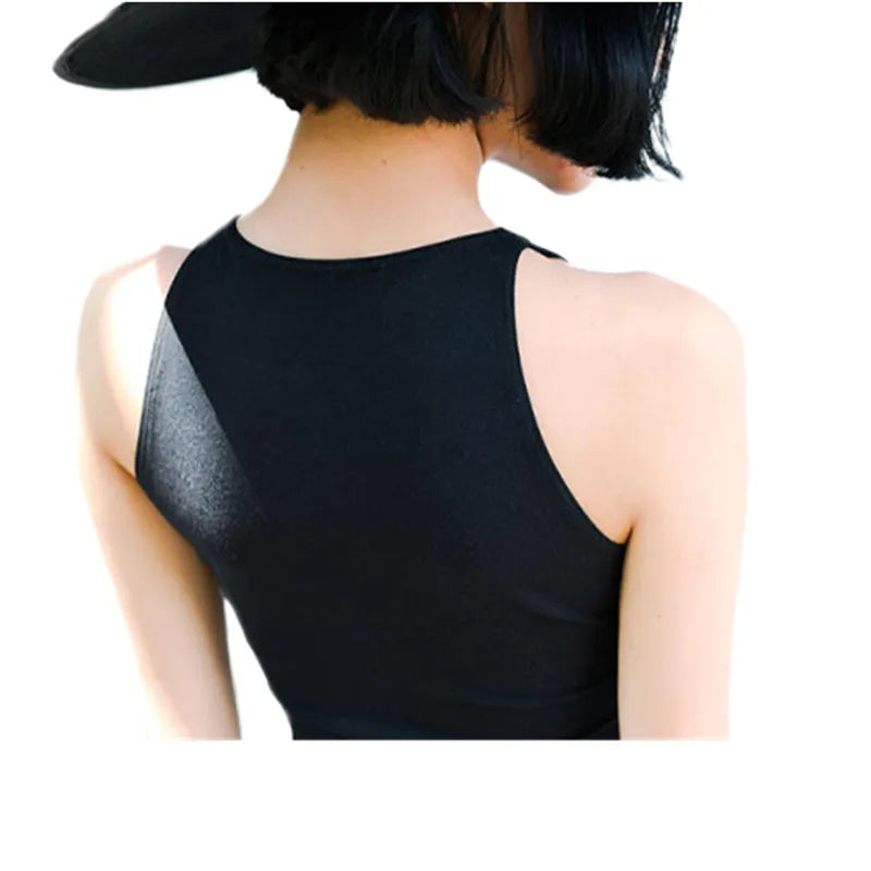 2024 New Cotton Tank Top Women Clothing Brand Design Crop Top Female Sexy Top Fitness Tshirt Camisole Solid Vest